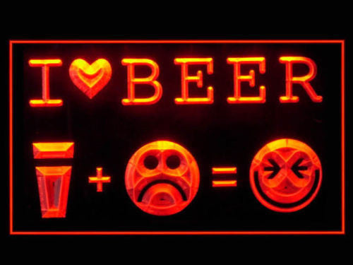 I Love Beer LED Sign -  - TheLedHeroes