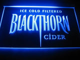 Blackthorn Cider LED Neon Sign USB - Blue - TheLedHeroes