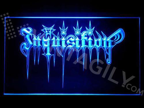 Inquisition LED Neon Sign USB - Blue - TheLedHeroes