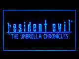 Resident Evil The Umbrella Chronicles LED Sign -  Blue - TheLedHeroes