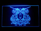 Katekyo Hitman Vongola Family LED Neon Sign USB - Blue - TheLedHeroes