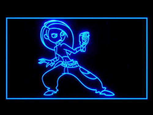 Kim Possible LED Neon Sign Electrical - Blue - TheLedHeroes