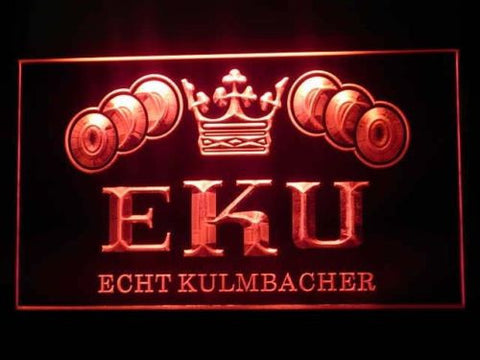 FREE Kulmbacher EKU LED Sign - Red - TheLedHeroes