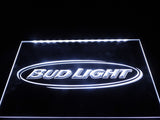 Bud Light Beer Bar Pub Club NR LED Sign - White - TheLedHeroes