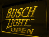 FREE Busch Light Open LED Sign - Yellow - TheLedHeroes