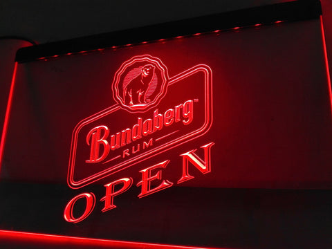 Bundaberg OPEN LED Sign - Red - TheLedHeroes
