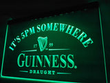 Guinness It's 5 pm Somewhere Bar LED Sign -  - TheLedHeroes