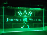 Johnnie Walker BAR Whiskey LED Neon Sign USB - Green - TheLedHeroes