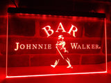 Johnnie Walker BAR Whiskey LED Neon Sign Electrical - Red - TheLedHeroes