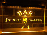Johnnie Walker BAR Whiskey LED Neon Sign Electrical - Yellow - TheLedHeroes