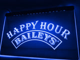 FREE Baileys Happy Hour  LED Sign - Blue - TheLedHeroes