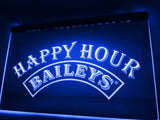 Baileys Happy Hour  LED Neon Sign USB - Blue - TheLedHeroes