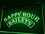 FREE Baileys Happy Hour  LED Sign - Green - TheLedHeroes