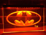 Batman Hero Man Cave LED Neon Sign Electrical - Orange - TheLedHeroes