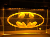 FREE Batman Hero Man Cave LED Sign - Yellow - TheLedHeroes