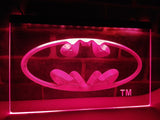 Batman Hero Man Cave LED Neon Sign Electrical - Purple - TheLedHeroes