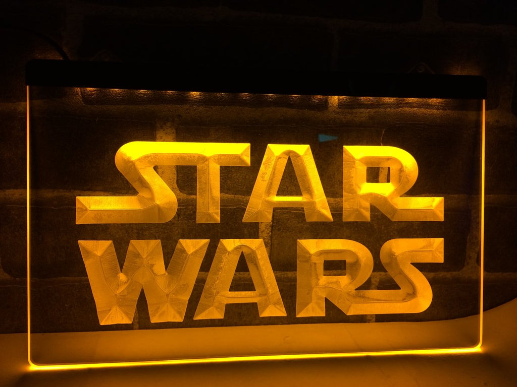 Star Wars LED Neon Sign Electrical - Yellow - TheLedHeroes