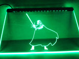 FREE Star Wars Darth Vader (2) LED Sign - Green - TheLedHeroes