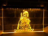 Star Wars Boba Fett LED Neon Sign Electrical - Yellow - TheLedHeroes