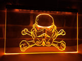 Star Wars Stormtrooper LED Neon Sign USB - Orange - TheLedHeroes