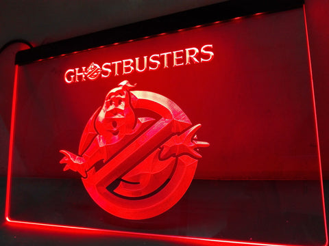Ghostbusters LED Sign - Red - TheLedHeroes