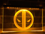 FREE DEADPOOL LED Sign - Yellow - TheLedHeroes