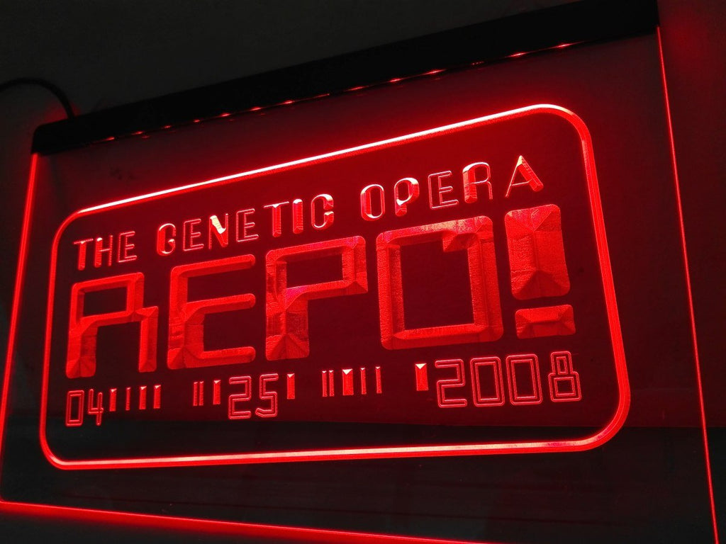 Repo! The Genetic Opera LED Neon Sign Electrical - Red - TheLedHeroes