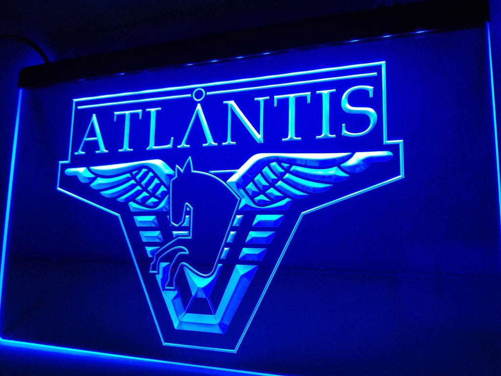 Stargate Atlantis LED Neon Sign USB - Blue - TheLedHeroes