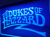 The Dukes Of Hazzard LED Neon Sign USB - Blue - TheLedHeroes