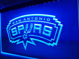 San Antonio Spurs LED Neon Sign Electrical - Blue - TheLedHeroes