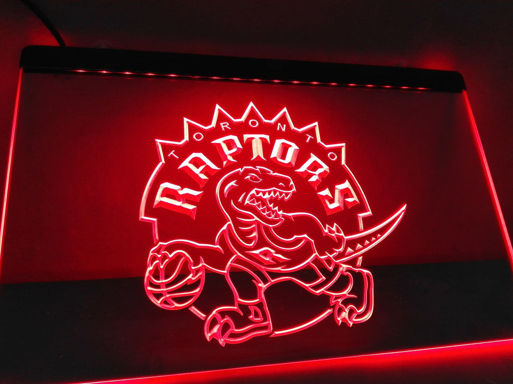 FREE Toronto Raptors LED Sign - Red - TheLedHeroes