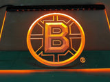 Boston Bruins LED Neon Sign USB - Orange - TheLedHeroes