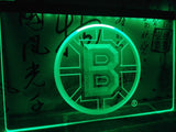 Boston Bruins LED Neon Sign USB - Green - TheLedHeroes