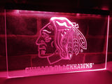 FREE Chicago Blackhawks LED Sign - Purple - TheLedHeroes