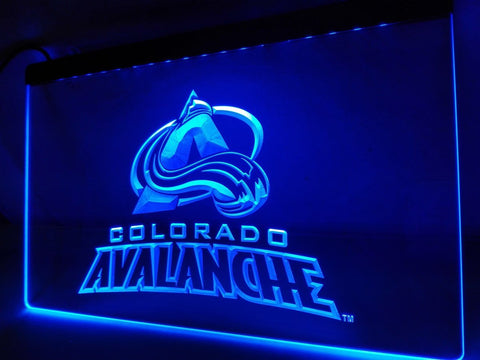 Colorado Avalanche LED Neon Sign USB -  - TheLedHeroes
