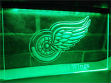 Detroit Red Wings LED Sign - Green - TheLedHeroes