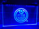 Edmonton Oilers LED Neon Sign Electrical - Blue - TheLedHeroes