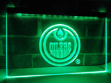 Edmonton Oilers LED Neon Sign USB - Green - TheLedHeroes