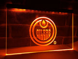 Edmonton Oilers LED Neon Sign USB - Orange - TheLedHeroes