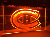 Montreal Canadiens LED Neon Sign USB - Orange - TheLedHeroes