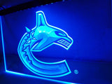 FREE Vancouver Canucks LED Sign - Blue - TheLedHeroes