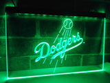 Los Angeles Dodgers LED Neon Sign Electrical - Green - TheLedHeroes