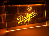 FREE Los Angeles Dodgers LED Sign - Yellow - TheLedHeroes