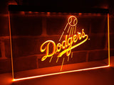 FREE Los Angeles Dodgers LED Sign - Orange - TheLedHeroes