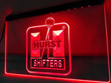 FREE Hurst Shifters LED Sign - Red - TheLedHeroes