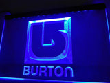 Burton Snowboarding LED Sign - Blue - TheLedHeroes