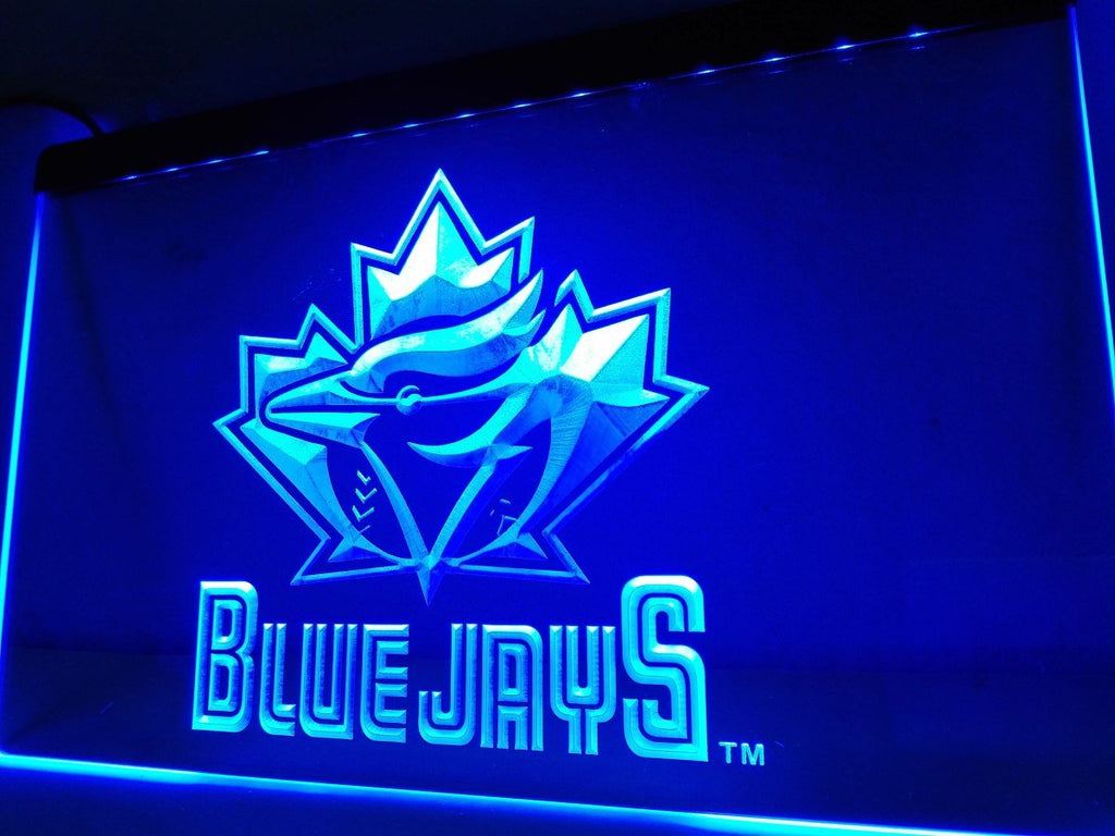 Toronto Blue Jays (10) LED Neon Sign USB - Blue - TheLedHeroes
