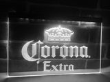 Corona Extra Beer LED Neon Sign USB - White - TheLedHeroes