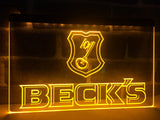 Beck's LED Neon Sign Electrical - Yellow - TheLedHeroes