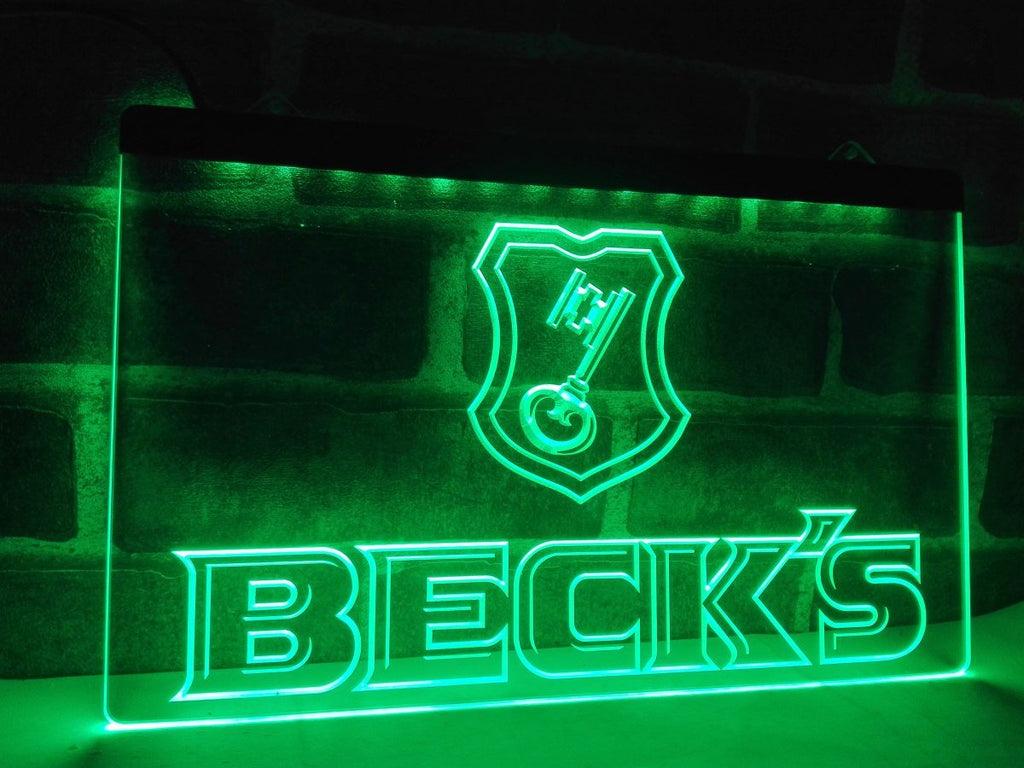Beck's LED Neon Sign Electrical - Green - TheLedHeroes